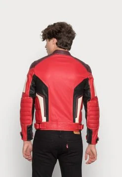 Diesel L TEAM - Veste en cuir Se Vend Bas Prix vestes col officier homme -Boutique France Diesel 7262a478260a428eb27c047958411763