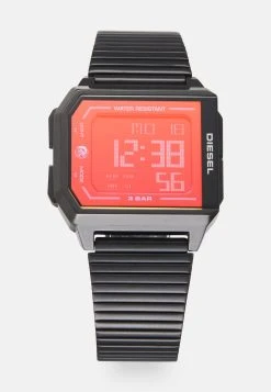 Prix Dégriffé Diesel CHOPPED UNISEX - Montre à affichage digital montres et bijoux fermoir coulissant