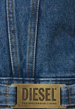 Diesel NHILL-C1 - Veste en jean En promotion vestes col à revers homme -Boutique France Diesel 78360277f01f48978170cd6d561b2e2f