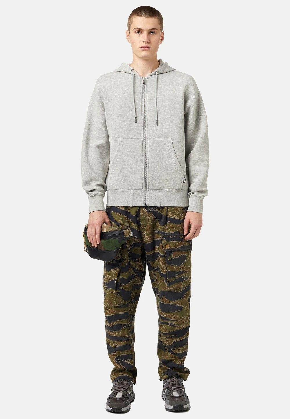 Diesel Sweat à capuche zippé Prix Compétitif pulls et gilets homme 2 Diesel Sweat à capuche zippé Prix Compétitif pulls et gilets homme – Image 2