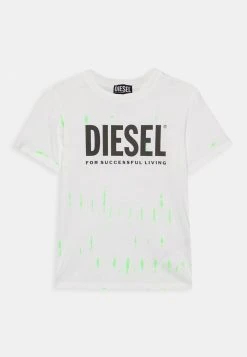 Un Tarif Préférentiel Diesel TIFTY TYE DYE UNISEX - T-shirt imprimé t-shirts col rond