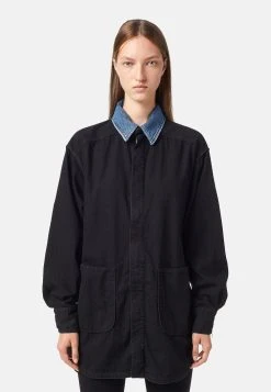 Diesel ZIMPY - Chemisier Bon Rapport Coût-Efficacité chemises et blouses col contrastant femme