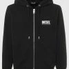 Prix Préférentiel Diesel LOGO - Sweat à capuche zippé sweats & hoodies male