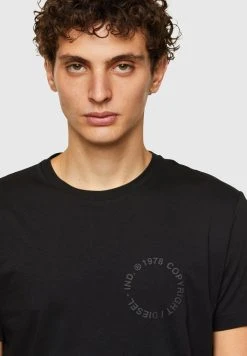 Diesel Authentique 100% T-DIEGOS-A4 - T-shirt imprimé t-shirts col rond homme -Boutique France Diesel 90b4ac5b2b084884b85f4ee21957c1d8