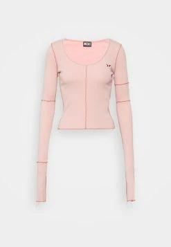 Diesel Prix Discount T-shirt à manches longues t-shirts et tops encolure large ronde femme