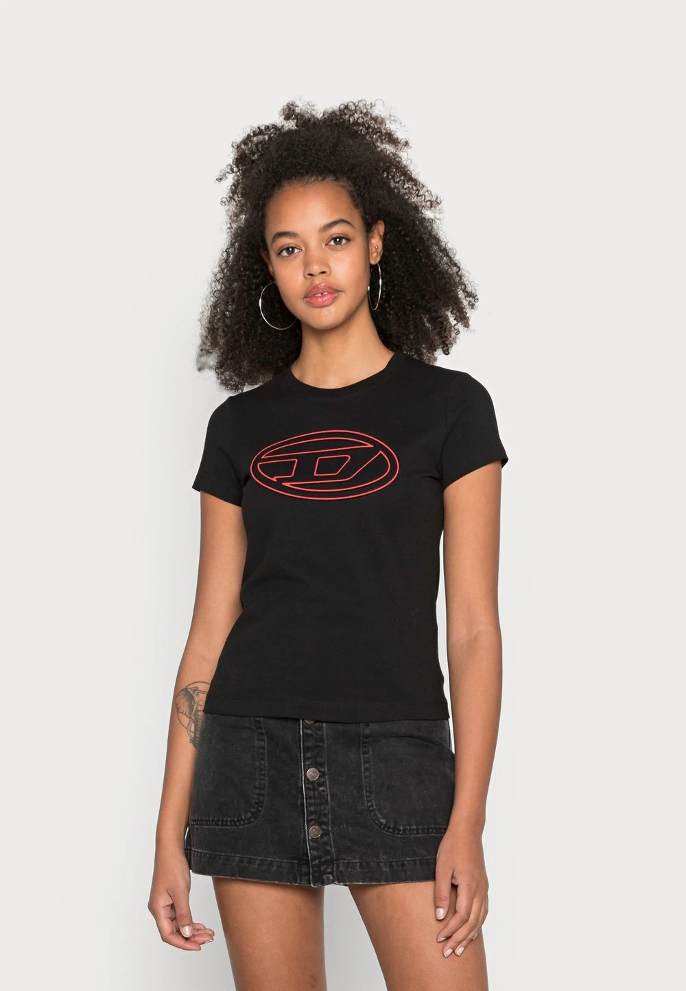 Diesel BIGOVAL - T-shirt imprimé Prix Jamais Vus t-shirts col rond female 1 Diesel BIGOVAL - T-shirt imprimé Prix Jamais Vus t-shirts col rond female