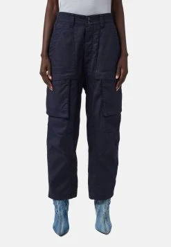 Diesel D-EMMA 0CEAT - Pantalon cargo Prix Bradés pantalons haute femme