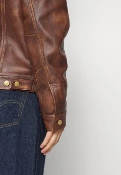 Diesel LRILEY - Veste en cuir Prix Sympa vestes col à revers male -Boutique France Diesel 9b9a46bc002d41b7ac62fda96428001b