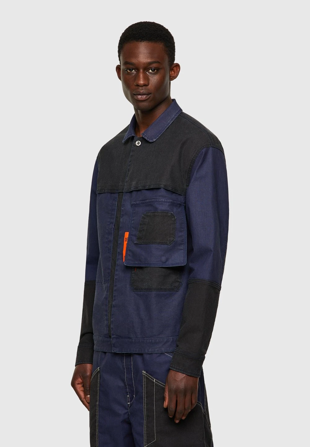Diesel Prix Raisonnable D-FETZ-SP - Veste en jean vestes col à revers homme 5 Diesel Prix Raisonnable D-FETZ-SP - Veste en jean vestes col à revers homme – Image 5