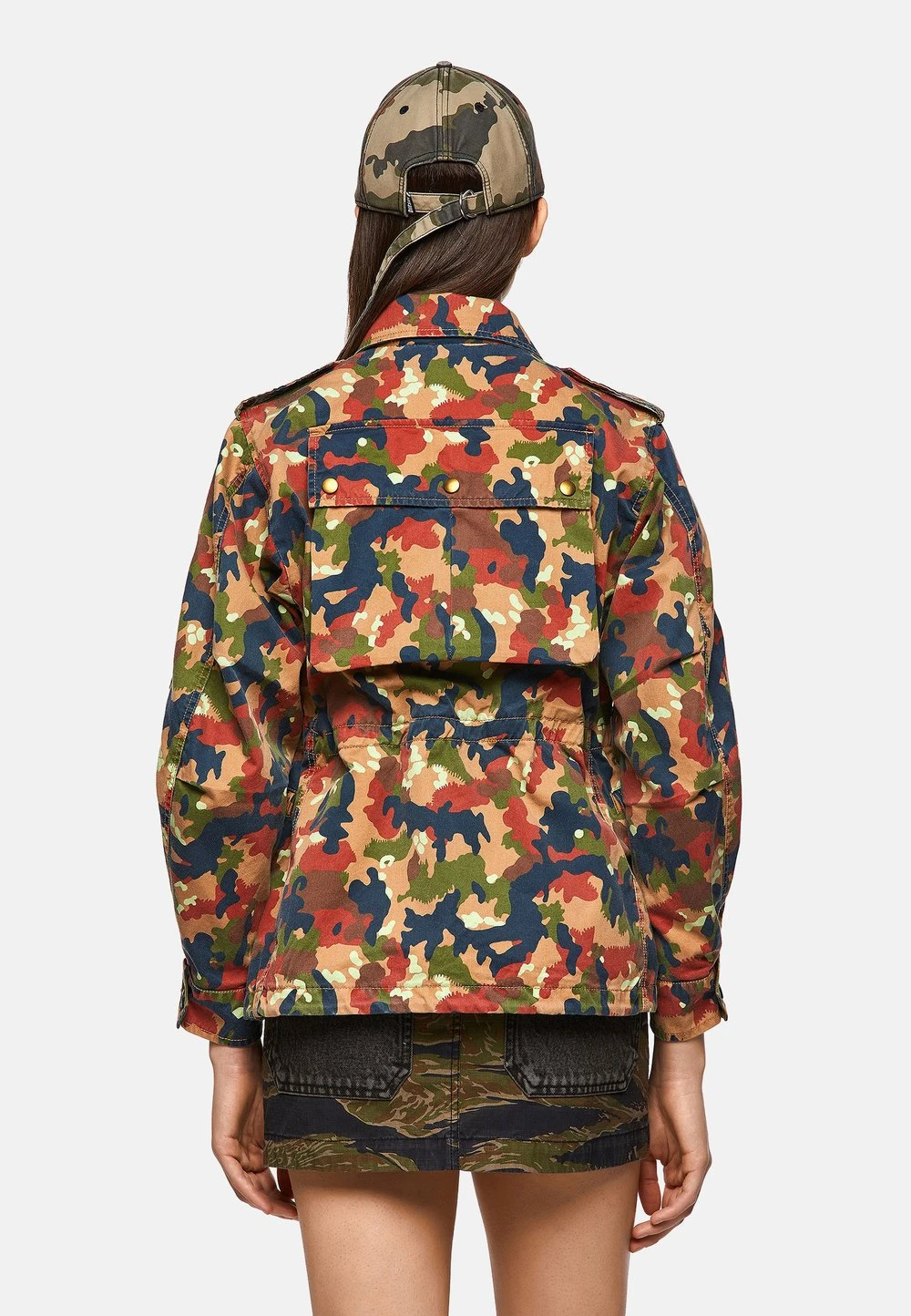 Diesel Produit de première qualité G-CLAUDIA-CMF - Veste mi-saison vestes col à revers femme 3 Diesel Produit de première qualité G-CLAUDIA-CMF - Veste mi-saison vestes col à revers femme – Image 3