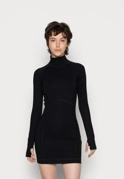 Diesel Qualité Excellente D KON - Robe en jersey robes col officier femme