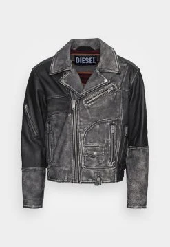 Diesel L CONWAY - Veste en cuir Petit Prix vestes col revers male -Boutique France Diesel 9f600843d8424f62af505e814fda0bfe
