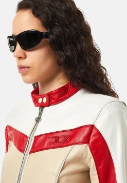 Diesel FRESIA - Veste en cuir Faible Prix vestes & blazers col officier femme 8 Diesel FRESIA - Veste en cuir Faible Prix vestes & blazers col officier femme -Boutique France Diesel a024a81578d242aaa2de5b2cd04d10a2