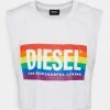 Diesel BFOWT-MUSCLE-ROUNDIE-PR - Débardeur Assurance De l’Authenticité t-shirts et tops col rond femme
