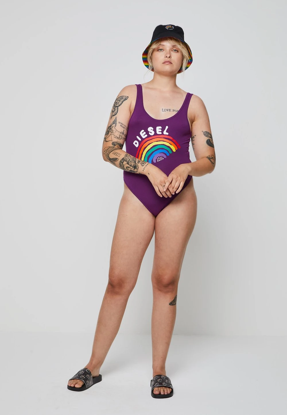 Diesel Première Qualité UFBY-BODY-P - Débardeur t-shirts et tops echancrure dos femme 3 Diesel Première Qualité UFBY-BODY-P - Débardeur t-shirts et tops echancrure dos femme – Image 3