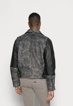 Diesel L CONWAY - Veste en cuir Petit Prix vestes col revers male -Boutique France Diesel a3065c416ed4408085eebf05f7d31213