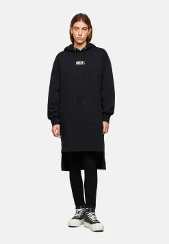 Diesel D-ILSE-SMALLOGO - Robe de jour Bas Prix robes capuche femme