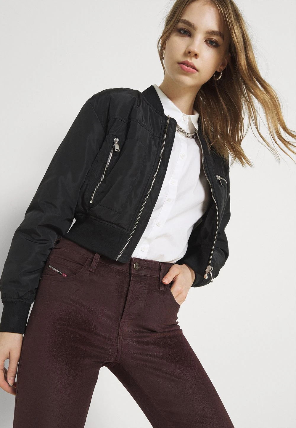 Diesel Qualité Excellente BABHILA - Pantalon classique pantalons normale female 4 Diesel Qualité Excellente BABHILA - Pantalon classique pantalons normale female – Image 4