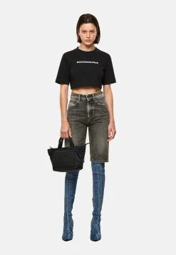 Diesel T-RECROP - T-shirt imprimé Faible Prix t-shirts et tops col rond femme -Boutique France Diesel a633fba0bbcb415b98676983611c5ee3