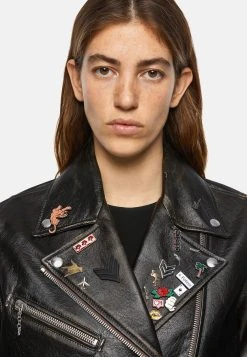 Diesel Prix Sympa EDMEA - Veste en cuir vestes col revers femme -Boutique France Diesel a891aa265d94439bb36ed035a6938679