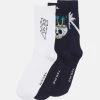 Diesel SKM-RAY-THREEPACK 3 PACK - Chaussettes Prix Bradés sous-vêtements & chaussettes imprim&eacute; homme