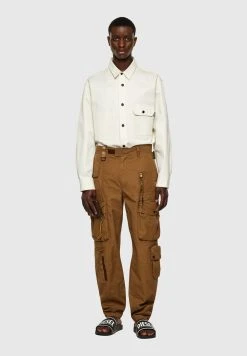 Qualité Garantie Diesel Pantalon cargo pantalons homme homme -Boutique France Diesel aa3de8768cbc4ab5bd155ab070384f93