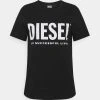 Meilleure qualité Diesel SILY LOGO - T-shirt imprimé t-shirts col rond female