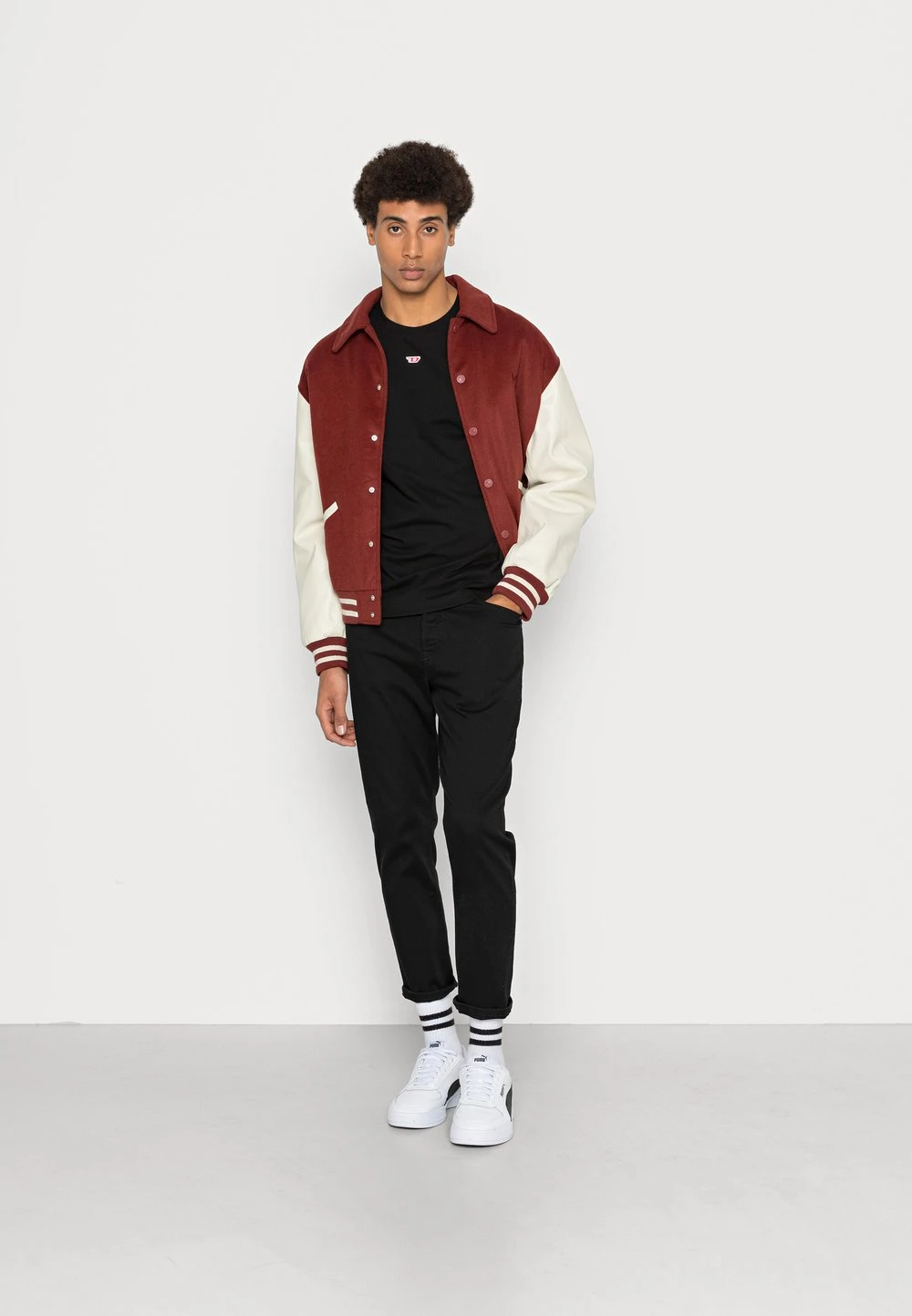 Prix De Lancement Diesel T-DIEGOR-D - T-shirt basique t-shirts col rond male 2 Prix De Lancement Diesel T-DIEGOR-D - T-shirt basique t-shirts col rond male – Image 2