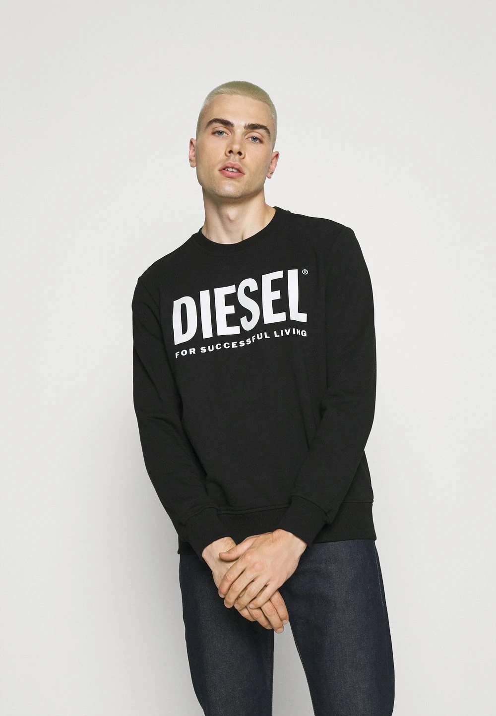 Diesel GIRK ECOLOGO - Sweatshirt Meilleure qualité sweats & hoodies col rond male 1 Diesel GIRK ECOLOGO - Sweatshirt Meilleure qualité sweats & hoodies col rond male