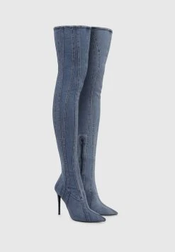 Diesel YUCCA - Cuissardes Prix Affortable bottes pointu femme 7 Diesel YUCCA - Cuissardes Prix Affortable bottes pointu femme -Boutique France Diesel aec121b125aa4a54a2103b1e3543caa3