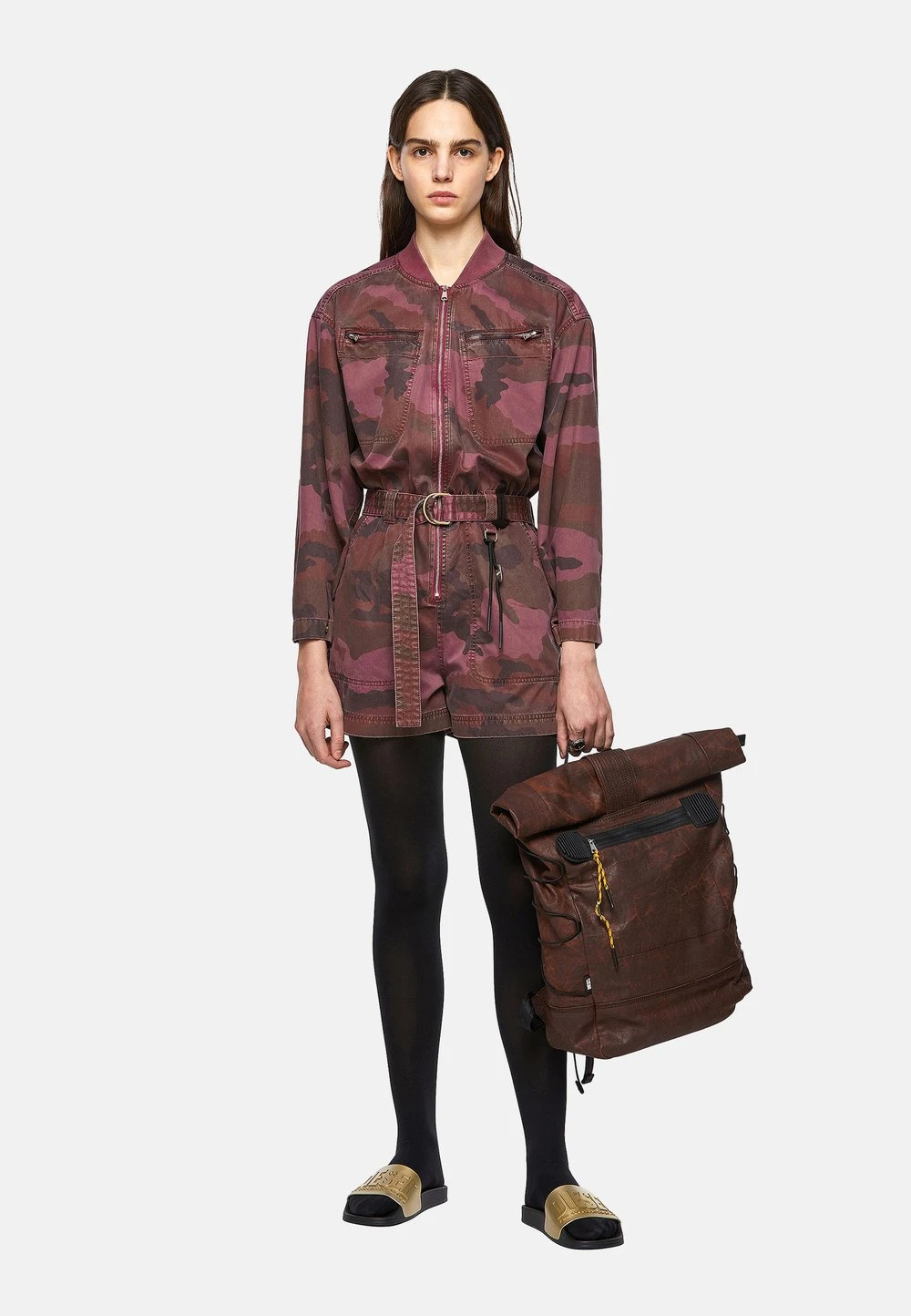 Diesel Prix Affortable J ASTRID CMF - Combinaison combinaisons et salopettes col officier femme 2 Diesel Prix Affortable J ASTRID CMF - Combinaison combinaisons et salopettes col officier femme – Image 2