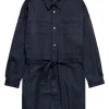 Diesel Robe en jean Vendre-Réclame robes col à revers femme