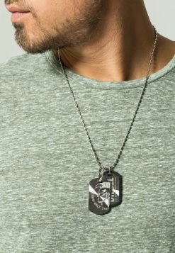 Diesel Collier Prix Exclusifs montres et bijoux clou d'oreille male