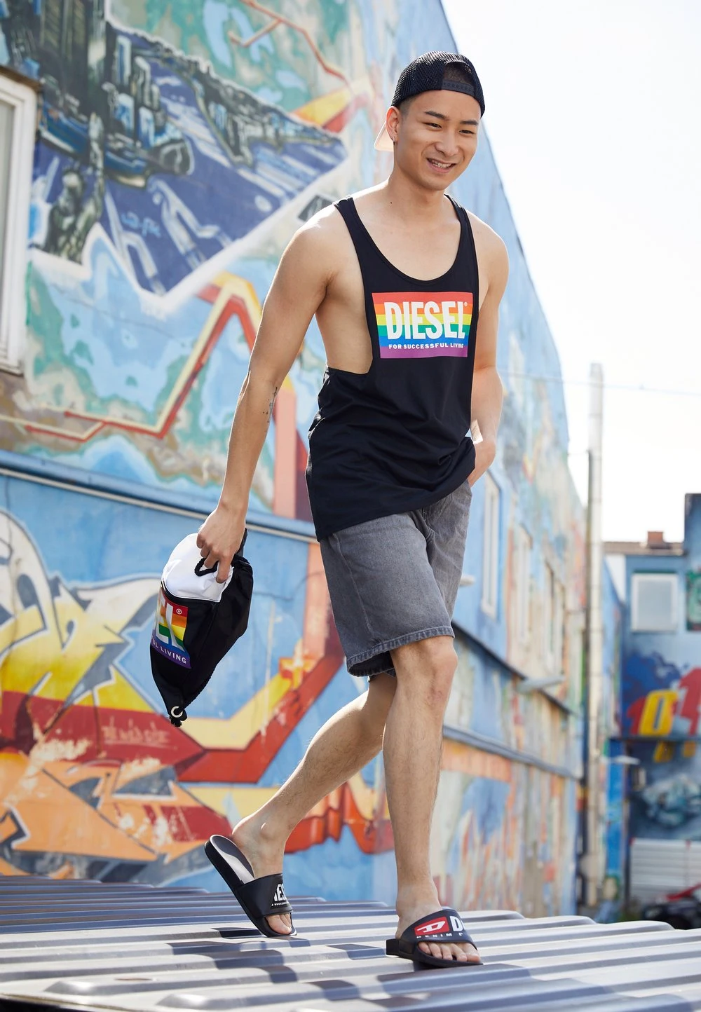 Réduction Diesel PRIDE LOCOARM UNISEX - Débardeur t-shirts encolure large ronde 2 Réduction Diesel PRIDE LOCOARM UNISEX - Débardeur t-shirts encolure large ronde – Image 2