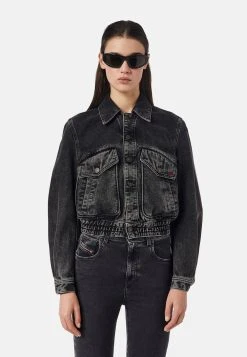 Prix Incroyables Diesel Veste en jean vestes & blazers col à revers femme