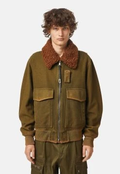 Diesel Faible Prix W-WELTOM - Veste d'hiver vestes col contrastant homme