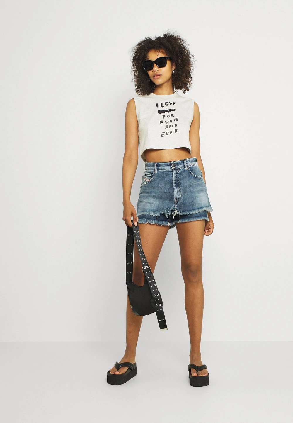 Diesel Petit Prix T-WELL-B1 - Débardeur t-shirts col rond female 2 Diesel Petit Prix T-WELL-B1 - Débardeur t-shirts col rond female – Image 2