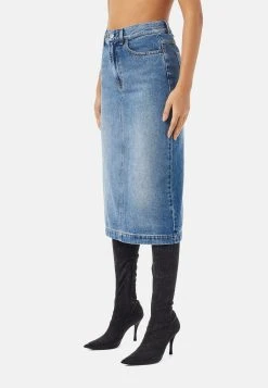 Diesel Prix Jamais Vus Jupe en jean jupes boutons femme -Boutique France Diesel babf951336ce4dc89b1d7a34f36d5c9e