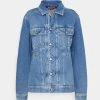 Prix Favorable Diesel RILEY - Veste en jean vestes & blazers col à revers femme