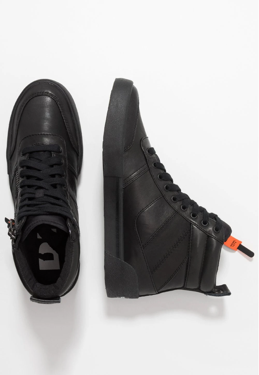 Diesel Qualité Fiable S-DVELOWS MID - Baskets montantes sneakers rond homme 2 Diesel Qualité Fiable S-DVELOWS MID - Baskets montantes sneakers rond homme – Image 2