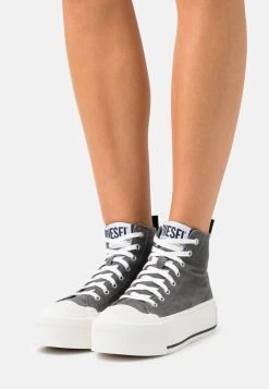 Diesel Prix Abordable S-ASTICO DSL ML WEDG - Baskets montantes sneakers rond female