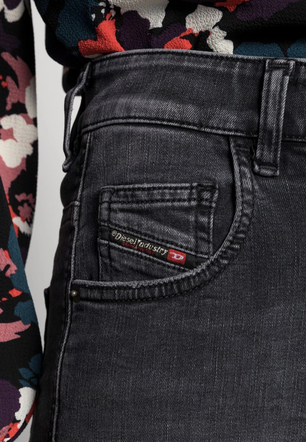 Diesel Prix Acceptable D-SLANDY-HIGH - Jeans Skinny haute femme 5 Diesel Prix Acceptable D-SLANDY-HIGH - Jeans Skinny haute femme – Image 5