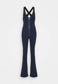 Diesel Prix Incroyables D-JISIL-SP-NE - Combinaison combinaisons et salopettes col en v profond femme -Boutique France Diesel c045624ac8ad497496001463354f5a86