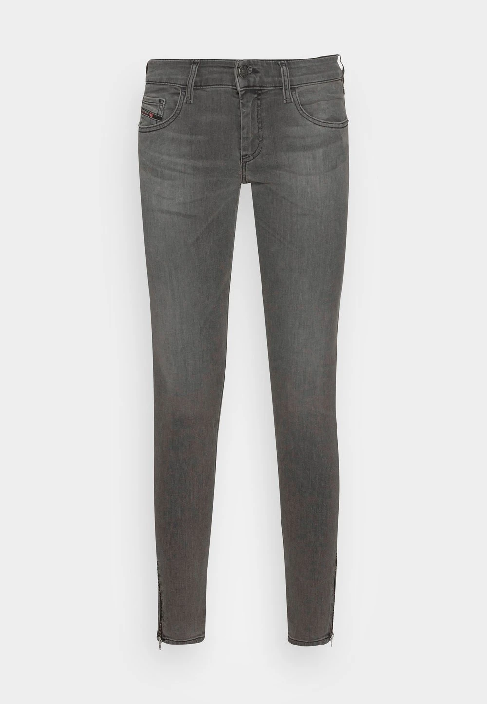 En promotion Diesel SLANDY-LOW ZIP - Jeans Skinny normale femme 4 En promotion Diesel SLANDY-LOW ZIP - Jeans Skinny normale femme – Image 4