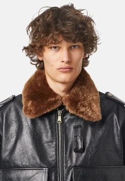 Prix Dynamité Diesel L-WELTIK - Veste en cuir vestes col contrastant homme 8 Prix Dynamité Diesel L-WELTIK - Veste en cuir vestes col contrastant homme -Boutique France Diesel c162f1d2af2840748ae5d84a35f66703