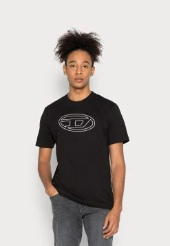 Diesel JUST BIGOVAL - T-shirt imprimé Prix Raisonnable t-shirts & polos col rond homme