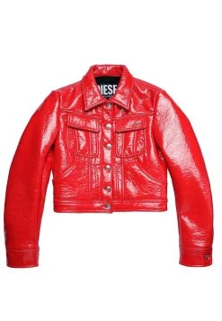 Prix Sacrifiés Diesel MAGNOLIA - Veste en similicuir vestes & blazers col à revers femme -Boutique France Diesel c29dba5bdf6f448cb956f31d4e7a8792