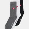 Diesel HERMINE 3 PACK - Chaussettes Pas Cher sous-vêtements & chaussettes chiné homme