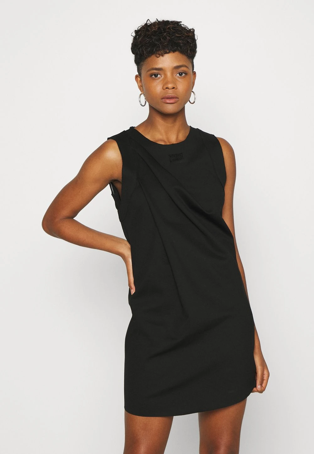 Prix Réduit Diesel PLEADY DRESS - Robe de jour robes col rond femme 1 Prix Réduit Diesel PLEADY DRESS - Robe de jour robes col rond femme