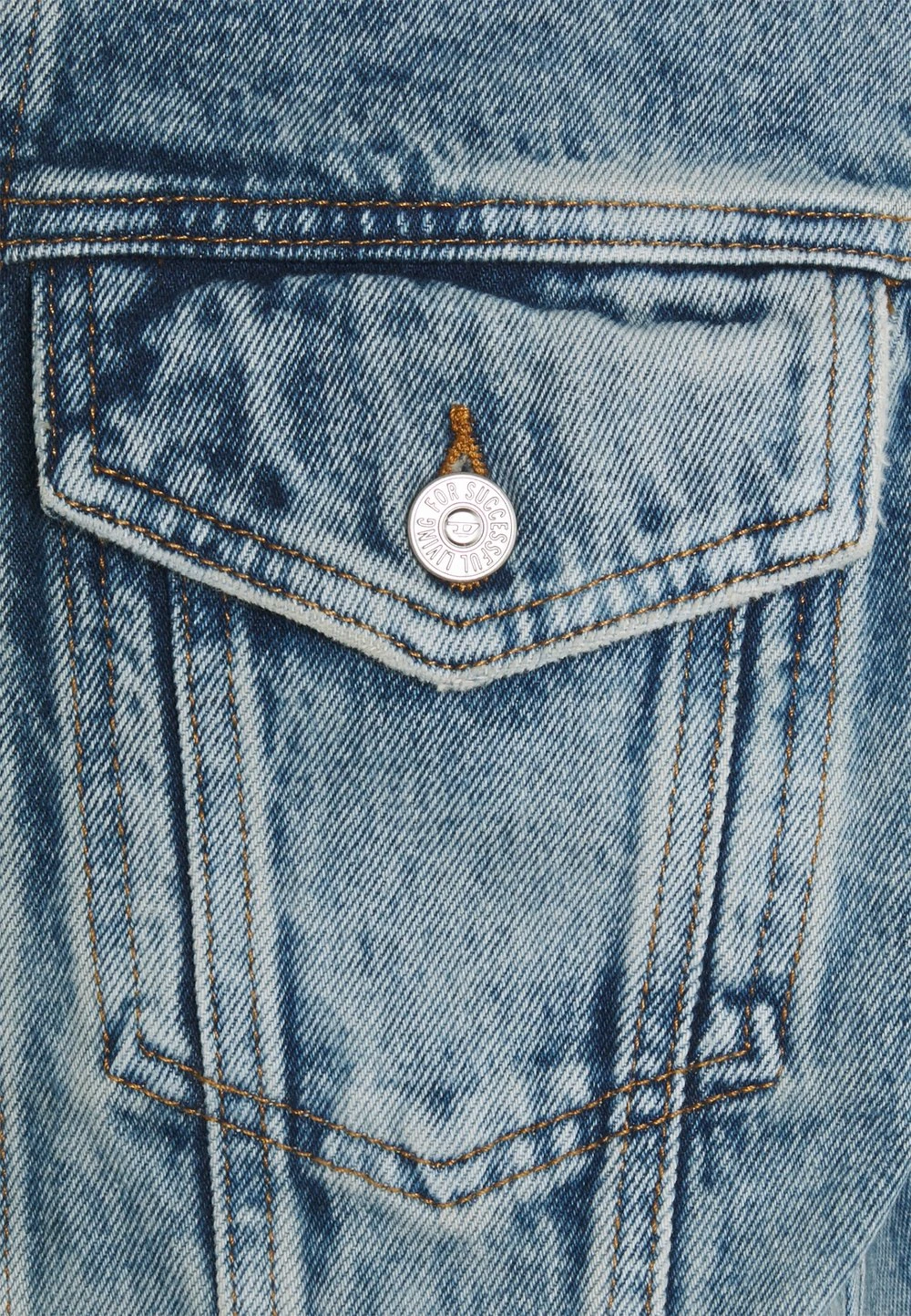 Garantie De Qualité 100% Diesel NHILL-C1 - Veste en jean vestes col à revers homme 4 Garantie De Qualité 100% Diesel NHILL-C1 - Veste en jean vestes col à revers homme – Image 4